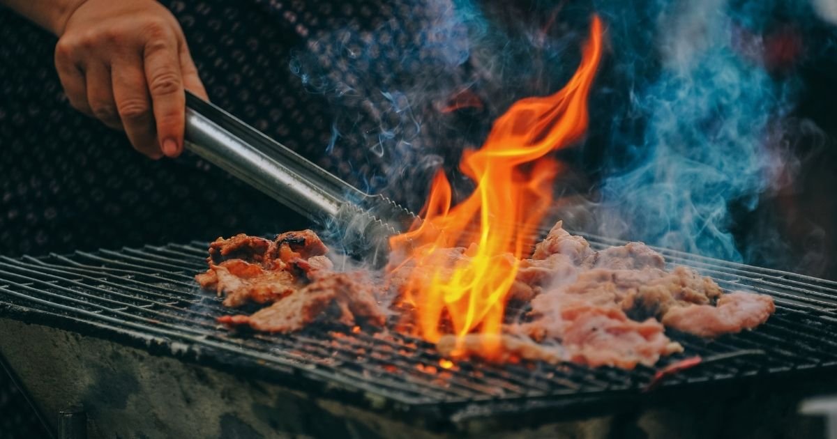 healthy and powerful barbecue